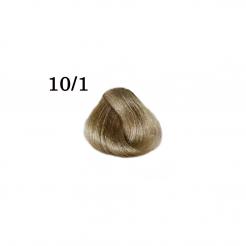 Фарба для волосся перманентна 10/1 Яскравий блондин попелястий Subrina Unique 100 мл