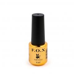 Топовое покрытие для ногтей Top Coat FOX  6 мл - F.O.X. цена, купить в Украине