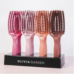 Щітка для волосся Olivia Garden Finger Brush Combo Medium BLUSH HOT PINK  - Olivia Garden. цена, купить в Украине