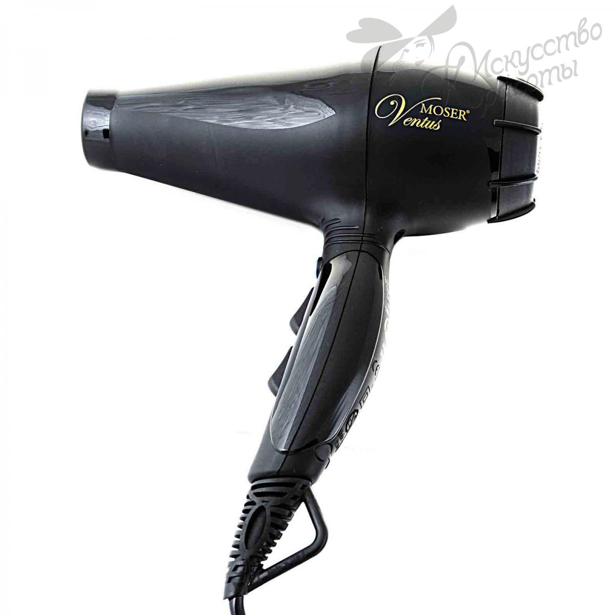 Фен для волос 43500050 черный VENTUS Moser Professional 2200 Вт