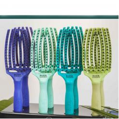 Щітка для волосся Olivia Garden FingerBrush Combo Medium Tropical Blue - Olivia Garden. цена, купить в Украине