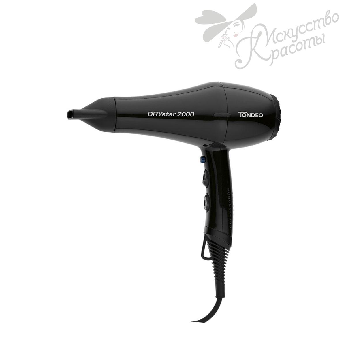 Фен для волос DRYSTAR 2000 Black Tondeo