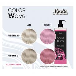 Відтінкова маска Cotton Candy (цукрова вата), Mirella Color Wave, 380 мл