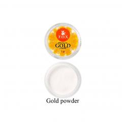Зеркальная пудра  Metalic mirror powder Gold FOX 1г - F.O.X. цена, купить в Украине