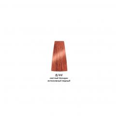 Фарба для волосся 8.44 світлий блондин інтенсивно-мідний Mirella 60 мл