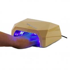 Лампа для сушки ногтей бежевая Diamond CCFL/LED 36W