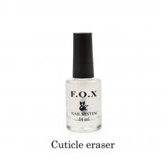 Средство для удаления кутикулы Cuticle eraser  FOX 14 мл - F.O.X. цена, купить в Украине