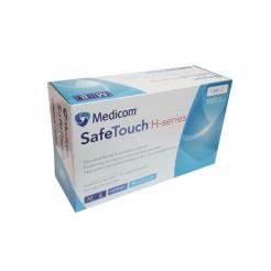 Нитриловые перчатки M синие Medicom SafeTouch H-series 100 шт - Medicom. цена, купить в Украине