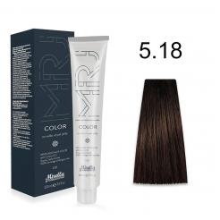 Фарба для волосся 5.18 світлий шатен попелясто-коричневий Royal Jelly Color Mirella 100 мл - Mirella Professional. цена, купить в Украине