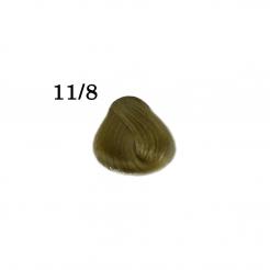 Фарба для волосся перманентна 11/8 Спеціальний блондин матовий Subrina Unique 100 мл