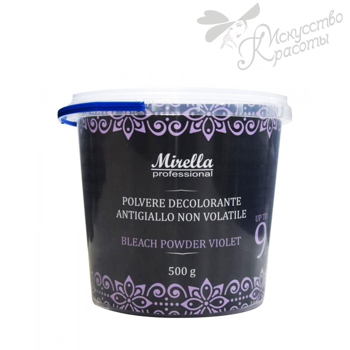 Освітлююча фіолетова пудра для волосся Mirella 500 г