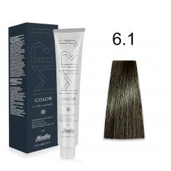 Фарба для волосся 6.1 темний попелястий блондин Royal Jelly Color Mirella, 100 мл - Mirella Professional. цена, купить в Украине