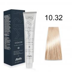 Фарба для волосся 10.32 платиновий блондин золотисто-фіолетовий Royal Jelly Color Mirella, 100 мл - Mirella Professional. цена, купить в Украине