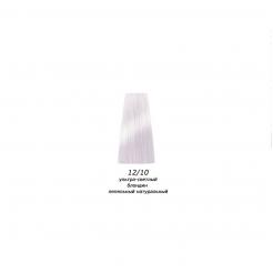 Краска для волос 12.10 ультра-светлый блондин пепельный натуральный Mirella