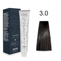 Фарба для волосся 3.0 темний шатен Royal Jelly Color Mirella, 100 мл - Mirella Professional. цена, купить в Украине