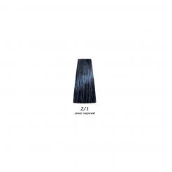 Фарба для волосся 2.1 синьо-чорний Mirella 60 мл
