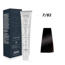 Фарба для волосся 7.82 блондин коричнево-фіолетовий Royal Jelly Color Mirella, 100 мл - Mirella Professional. цена, купить в Украине