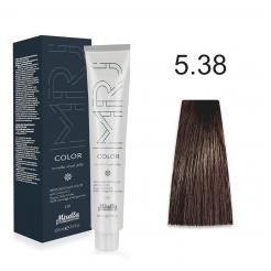 Фарба для волосся 5.38 світлий шатен золотисто-коричневий Royal Jelly Color Mirella, 100 мл - Mirella Professional. цена, купить в Украине