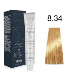 Фарба для волосся 8.34 світлий блондин золотисто-мідний Royal Jelly Color Mirella, 100 мл - Mirella Professional. цена, купить в Украине