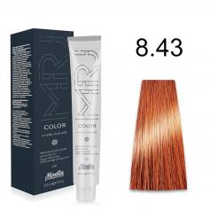 Фарба для волосся 8.43 світлий блондин мідно-золотистий  Royal Jelly Color Mirella, 100 мл - Mirella Professional. цена, купить в Украине