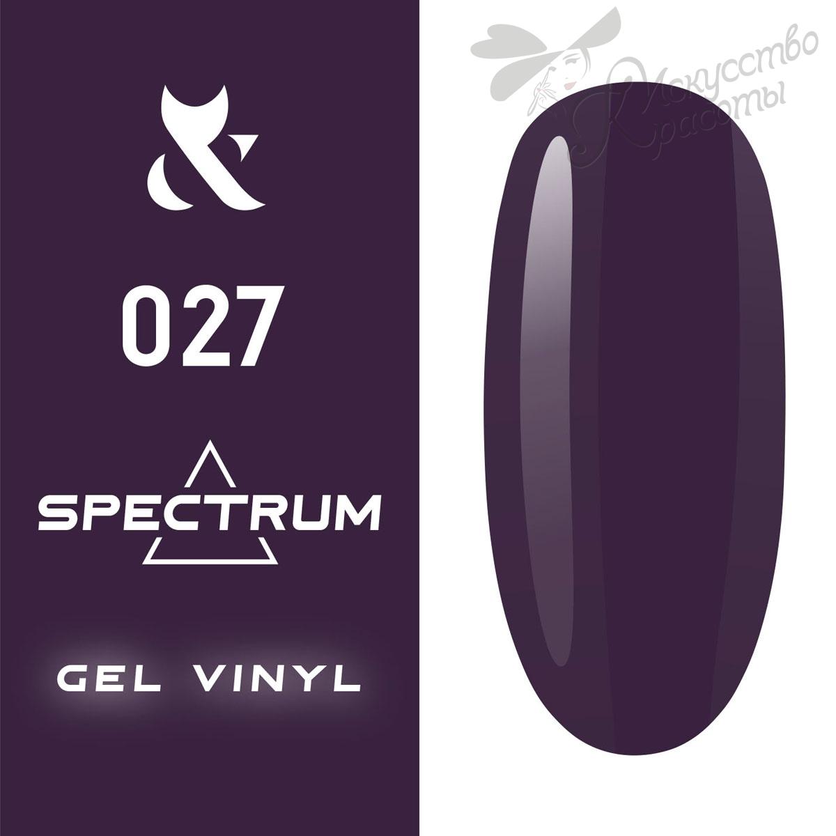 Гель-лак №027 Spectrum F.O.X 7 мл