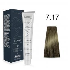 Фарба для волосся 7.17 блондин попелясто-дерев'яний Royal Jelly Color Mirella,100 мл - Mirella Professional. цена, купить в Украине