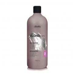 Шампунь для теплих рожевих відтінків блонд PINK Mirella 1000 мл - Mirella Professional. цена, купить в Украине